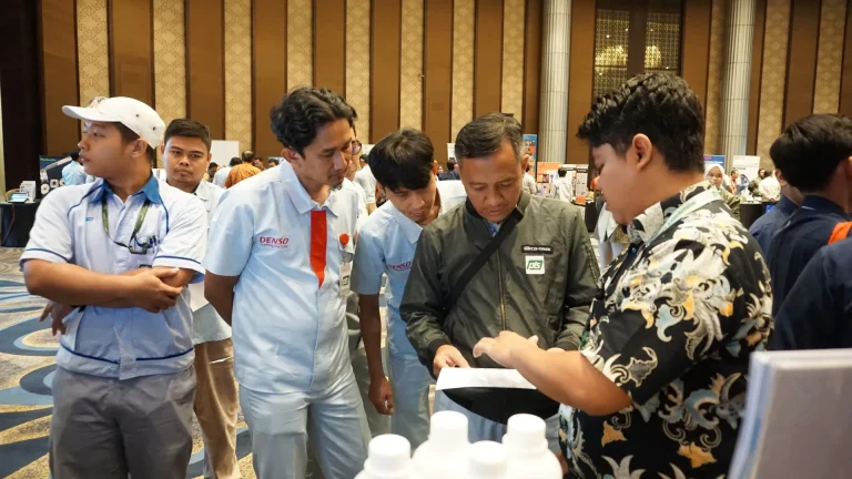 Dokumentasi acara pameran solusi pembersih industri Niitaka