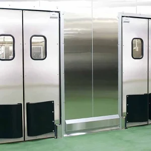 dua buah Swing door pintu swing Uniflow FCG series untuk cold strage