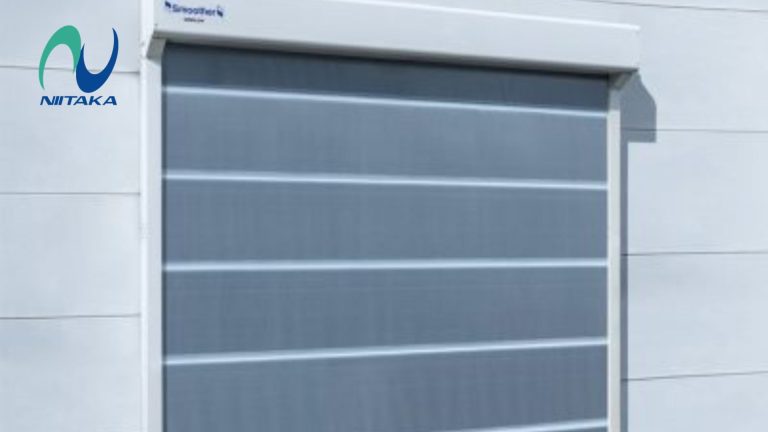 smoother uniflow industrial shutter door