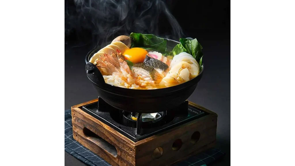 tungku Nabe sebagai wadah mini portabel terbaik sebagai alat masak pada saat kemah atau camping