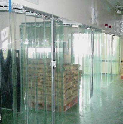 Hyper Accordion Uniflow Slit Curtain