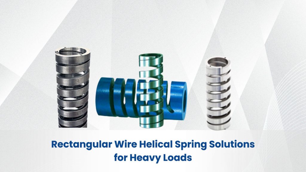 rectangular wire helical spring Niitaka from Tokai Spring