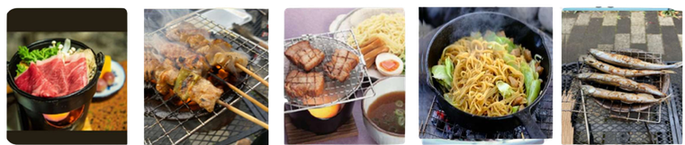 Ideal heating applications of KAEN solid fuel for Nabe, Kamameshi, Yakitori, and Fondue in restaurants