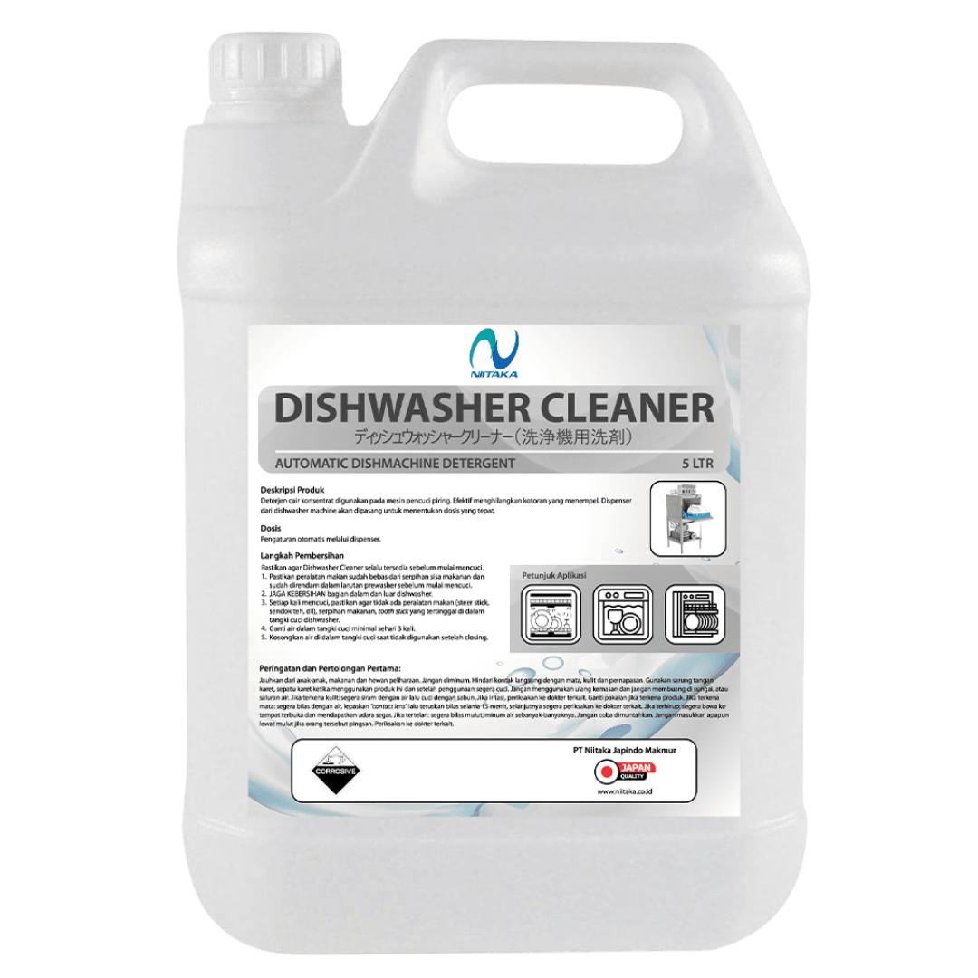 dishwasher cleaner untuk membersihkan piring dengan mesin pencuci piring